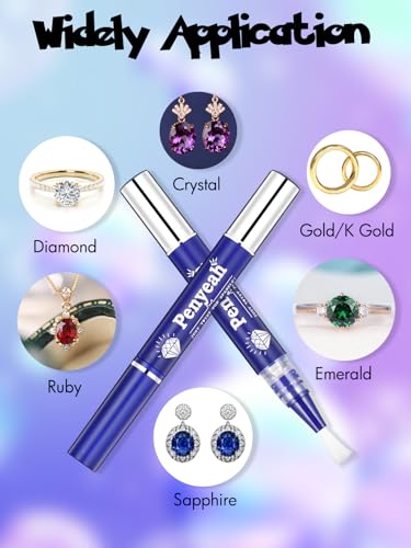 Penyeah P-RINGCLEANER-01 Jewelry Cleaner Pen (2Pk) Instant Shine Diamond Ring Cleaner Pen Stick thumb #3