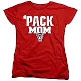 NC State Wolfpack Official Mom Women's T Shirt,Red, Medium