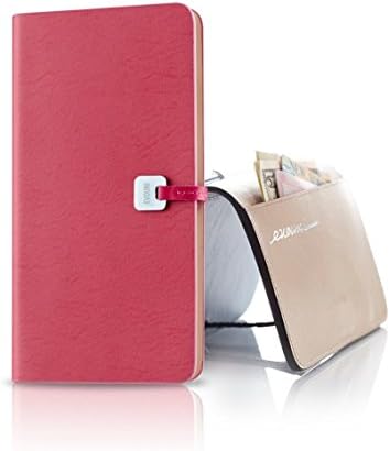 EVOUNI L68-7PK Leather Arc Wallet for iPhone6 Plus (Pink)