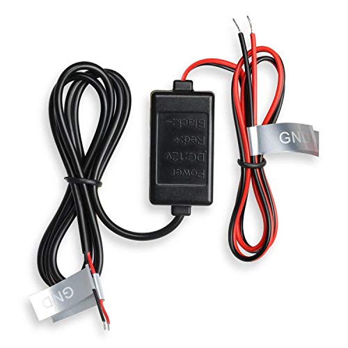 AUTO-VOX Beveiligingscamera anti-interferentie installatie kit parkeerhulp camera 12 V DC netadapter gelijkrichter filter voor Dodge VW Audi BMW Benz - 12 ft