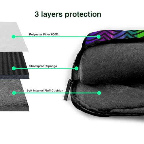 Bolso para portátil con diseño arcoíris Gay Pride 15.6" miniatura 7