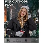 REACH STAR 2 Pairs Winter Gloves for Men and Women Touch Screen Elastic Thermal Knit Lining Warm Gloves for Cold Weather - Image 3