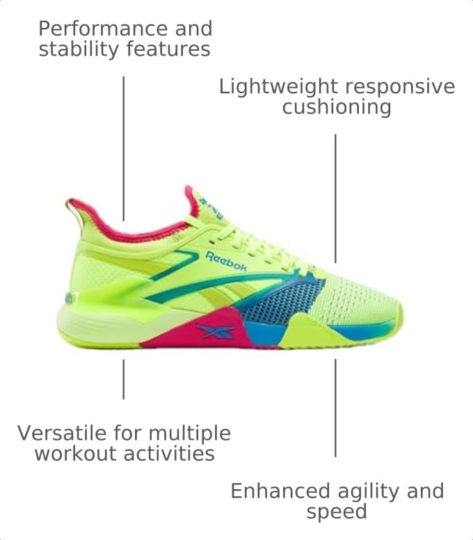 Image of Reebok Mens Nano Court Sport Men's Pickleball Or Tennis Shoes for Men
