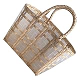 Matériau plastique : fabriqué en plastique, ce panier offre une excellente durabilité et une grande résistance à l’usure, permettant une utilisation dans divers environnements sans compromettre sa solidité. panier pour faire les courses, panier de rangement pour la maison