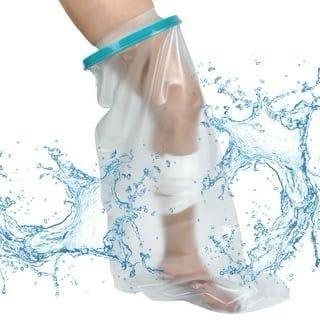 Glitzn Waterproof Leg Cast Cover For Shower&Bath,Reusable Sealed Watertight Cast Protector (Leg Cast Protector),Fracture,Free Size 3