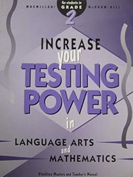 Paperback Increase Your Testing Power in Language Arts and Mathematics for Grade 2 BLM and TM Book