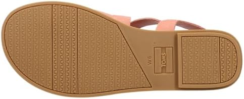 TOMS Womens Sicily Flat Flats Casual - Orange - Size 8.5 B | Image 4