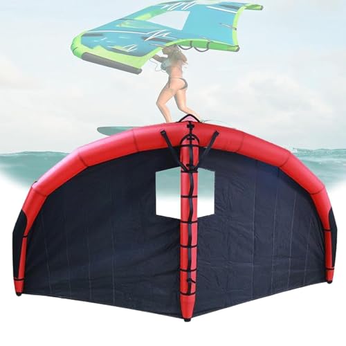 Tavola Windsurf, Ala Gonfiabile Con Foil, Kitesurf Tavola Surf, Ala Gonfiabile Leggera E Portatile Con Kit Riparazione, Zaino Portaoggetti E Guinzaglio Di Sicurezza,6㎡