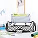 LUXJA Bag Compatible with Cricut Explore Air (Air2) and Maker, Carrying Case Compatible with Cricut Die-Cut Machine and Accessories (Bag Only), Gray Dots