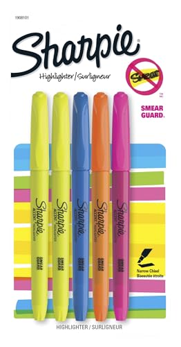 SHARPIE Sanford Narrow Chisel Tip Highlighter