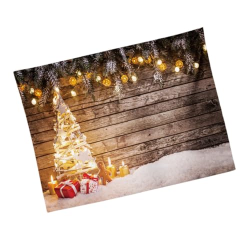 Tapisserie murale de Noël pour chambre suspension en tissu aux finitions soignées