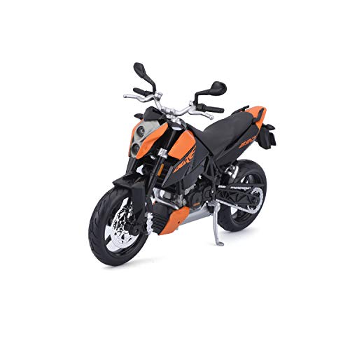 KTM 690 Duke Orange y Negro 1/12 Modelo Motocicleta Diecast