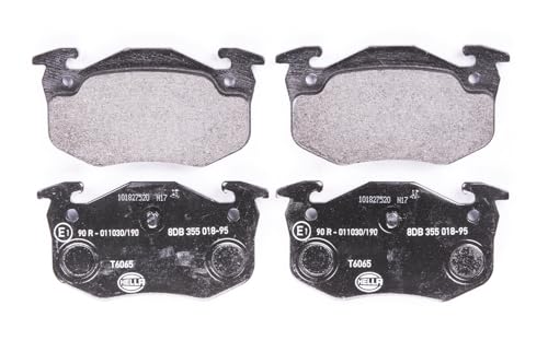 Plaquettes de frein HELLA haut rendement T6065 pour auto PEUGEOT RENAULT