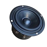 CAZSTYK 15W 3インチ ラウンドベーススピーカー 耐衝撃メタルラバーボディ HiFiサウンドシステム グラスファイバー織ウーファーバスサブウーファー