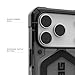 URBAN ARMOR GEAR UAG Designed for iPhone 17 Pro Case Pathfinder Clear - Compatible with MagSafe Military Grade Protective Cover, Ash/Black