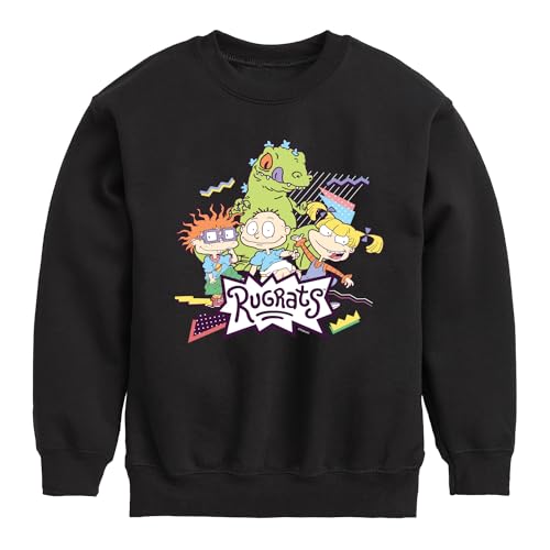 HYBRID APPAREL - Rugrats - Retro Rugrats - Toddler & Youth Crewneck Fleece Sweatshirt
