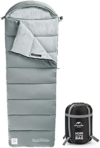 Naturehike Camping Sleeping Bag – 3 Season Warm & Cool Weather – Summer, Spring, Fall, Lightweight, Waterproof for Adults & Kids – Camping Gear Equipment, Traveling, and Outdoors
