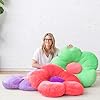 ECR4Kids SoftZone Flower Floor Pillow, Seating Cushion, Bright Pink #5