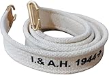 WW2 Canvas Lee Enfield Rifle Sling for Britsih Army with Copper Ripid & Brass Hardware Sling Width - 1.25 Inches