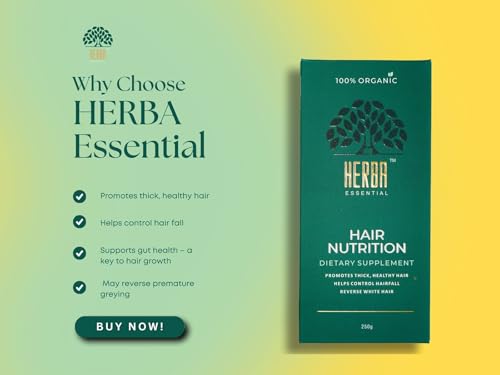 Image of Hair Nutrition Supplement100% Organic | Hair Fall Control & White Hair Reversal - 250g
