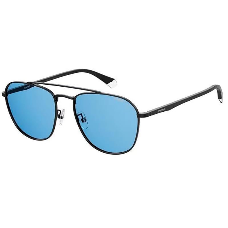 CHRISTIAN GAR Polaroid Pld 2106/g/s 807/c3 Gafas De Sol Para Hombre Montura De Acero Inoxidable Color Negro