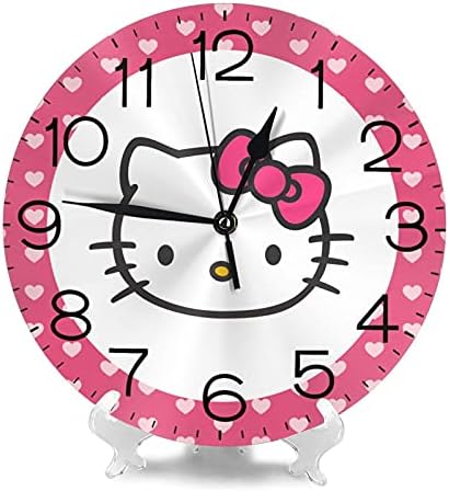 Amazon Co Jp ハローキティ 壁掛け時計 おしゃれ 掛時計 大数字 掛け時計 人気 Wall Clock かけどけい おしゃれな時計 時計 壁掛け かけ時計 柱時計 おしゃれな時計 掛け時計人気 オシャレ壁掛け時計 時計 時計掛け時計おしゃれ 卓上 屋外 壁 寝室 インテリア 洗面所