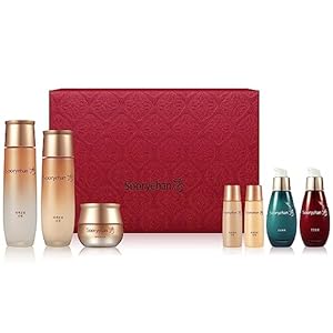 SOORYEHAN Bichaek True-Rejuvenating Skincare Special Set (430 ml/14.54 fl oz) – Skin Elasticity, Wrinkle and Pore Improvement, Korean Medicine Extracts | Korean Skincare