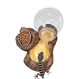Genérico Cuenco de Agua para Reptiles, Plato para Beber camaleón, Cuenco de alimentación con Material Resistente, Plato de con Base Antideslizante, Accesorio para el Cuidado del terrario, de
