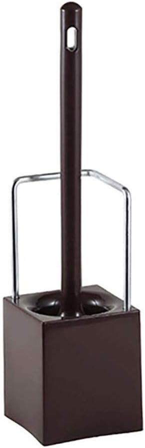 Toilet Brush Household Round-Head Long-Handle Toilet Brush with Toilet Cleaning Base(Gray)