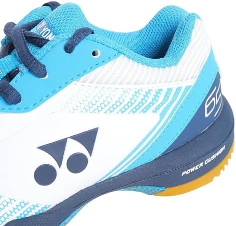 YONEX(ヨネックス) Men's Badminton Shoe, White/Ocean Blue (725), 25.5 cm | Image 4