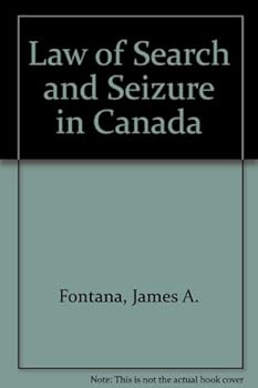 Hardcover Law of Search and Seizure in Canada Book