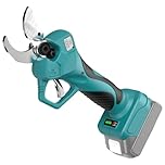 Akku-Astschere Professionelle Passend für Makita 18V Akku mit LCD Anzeige und bürstenlosem Motor Max 40mm Schneiddurchmesser Für Zweige, Sträucher und Stämme (Ohne Akku)