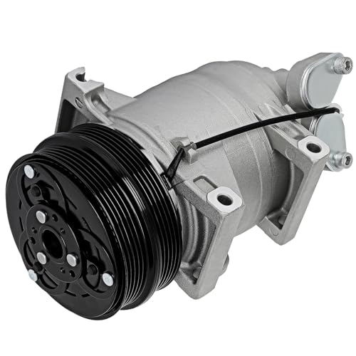 SCITOO A/C Compressor with Clutch for Volvo C30 2.5L 2008 2009 2010 2011 2012 2013, Fast Cooling Air Conditioner Compressor for Volvo C70 2.5L 2006 2007 2008 2009 2010 2011 2012 2013