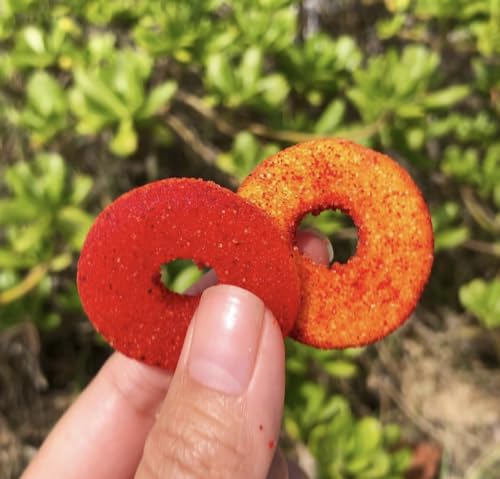 Local Sweets Li Hing Mui Peach Rings, Dulce Hawaiano 8 oz miniatura 3