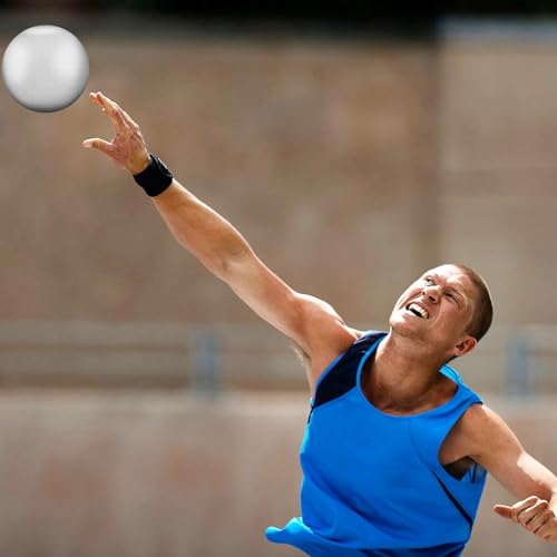 image for PLAYGOGYM 2 Pcs Shot Put, 6lb 8lb 11lb 13lb Iron Shot Put Ball for Sch