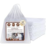 50Pcs Commercial Cold Brew Coffee Filters for 5 Gallon Bucke...