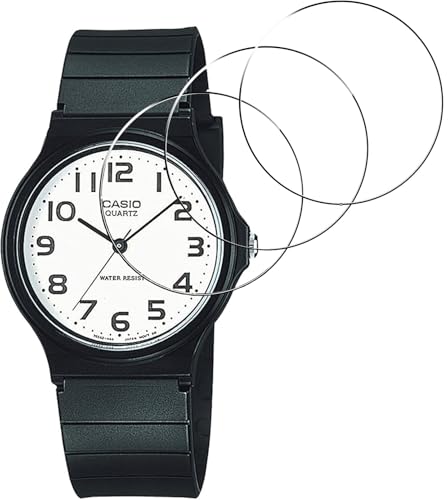 [3�Z�b�g]For �r���v �J�V�I MQ-24 �t�B���� �K���X�t�B�����yZENGZOUZ�zCASIO MQ-24 �ی�t�B���� �d�x9H �ϏՌ� �\��t���ȒP �����z�� �w��h�~ �C�菝�h�~ �������� �����ߗ�