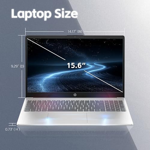 Image of HP 15.6 inch Touch-Screen Laptop, Intel i3 Processor Up to 4.4 GHz, 32GB RAM, 2TB SSD, Intel UHD Graphics, Windows 11 Home, Webcam, Wi-Fi, Bluetooth, Natural Silver, Alpacatec Accessory