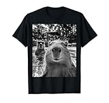Cool Capybara Selfie T-Shirt