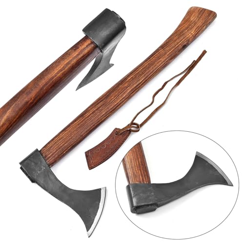 Antiqued Vikings Francisca Outdoor Chopping Axe Hatchet