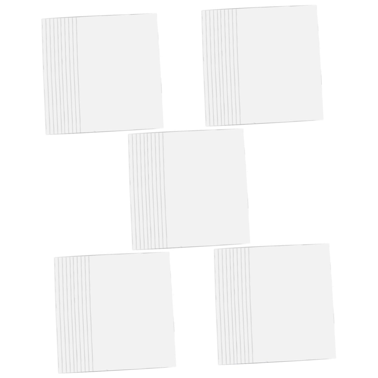 DOITOOL 5 Ensembles Papier Photo Brillant Double Face Pour Impressions Dimpression Résistante Aux Rayures Lhuile Mariage Publicité Bureau Et École 10 Feuilles*5