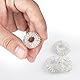 4 Stück Igelball Massage + 8 Stk Akupressur Ring Finger, Skills Borderline Set, Magnetic Acupressure Balls, Magnetische Spiked Massage Ball, Igelbälle Massageringe für Stress Relief
