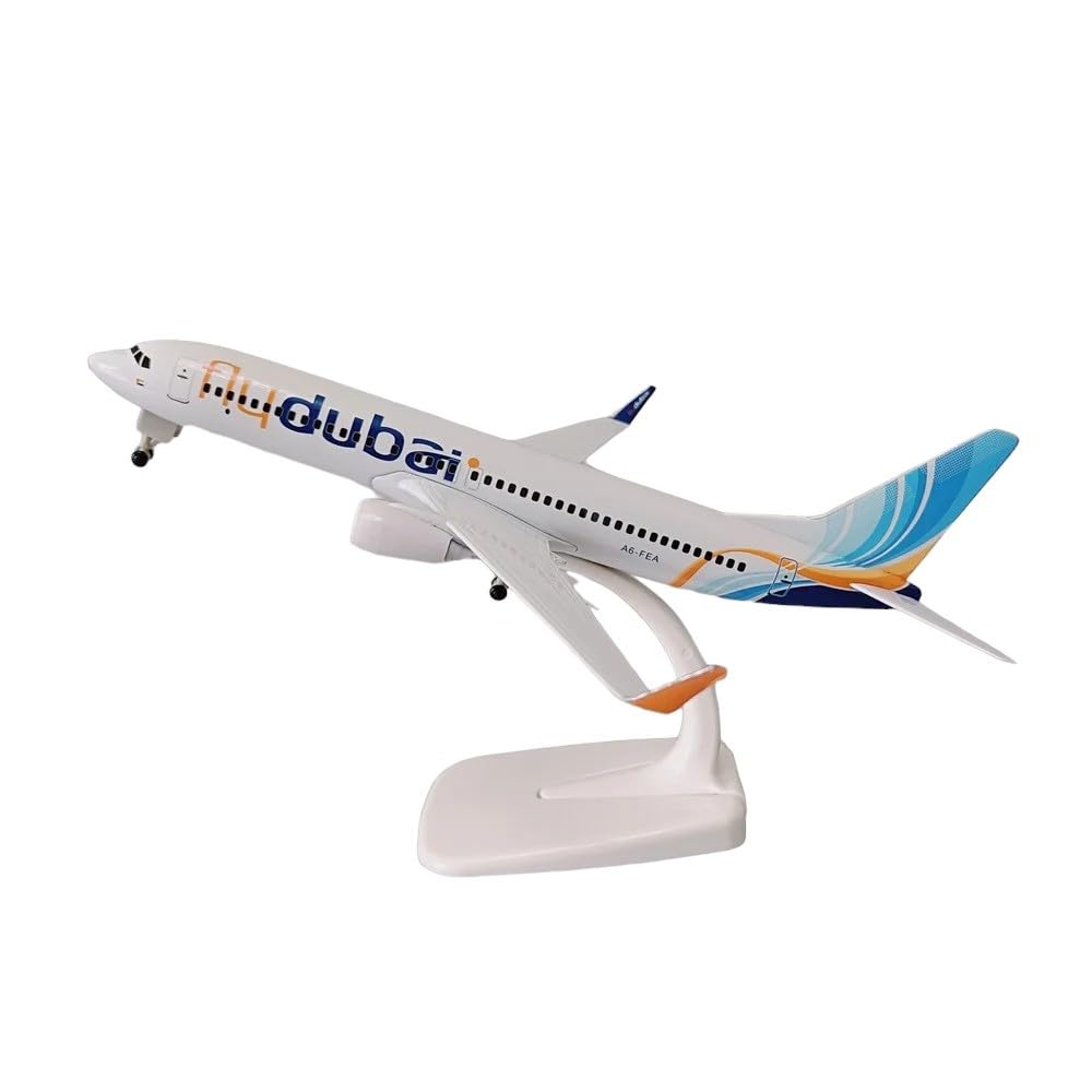 AirModels Fly Dubai Boeing 737 Diecast Aircraft Model 1/350 Scale Plane Toy Collectable Gift