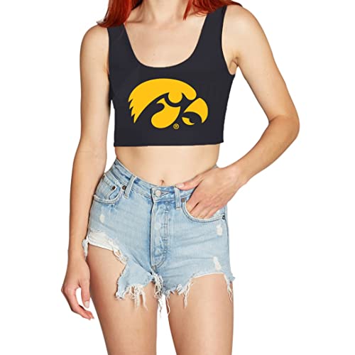 Image of Lojobands Women's College Gameday Outfit Tank Top Tailgate Crop Top One Size Fits Most