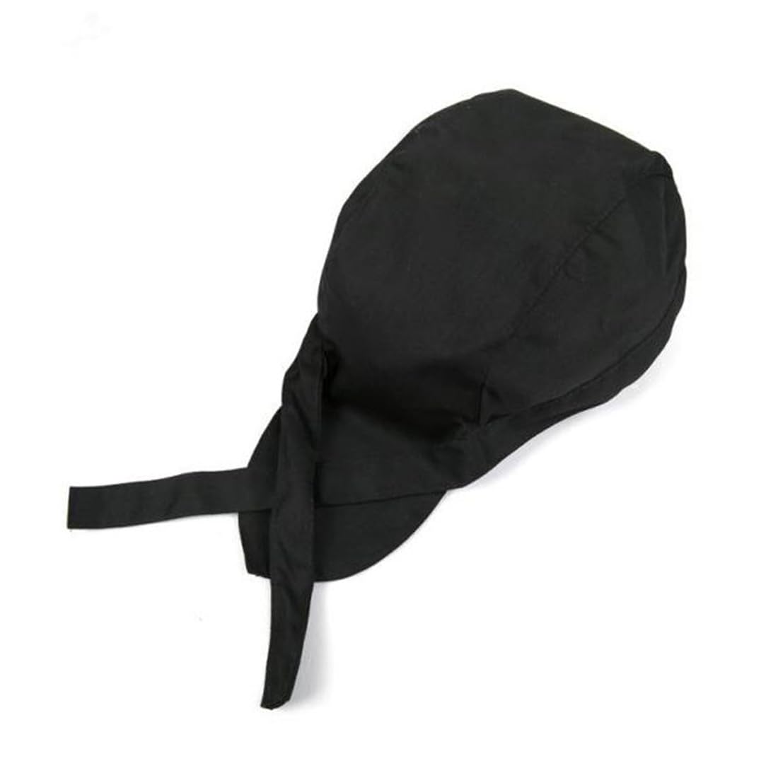 Cappello da Cuoco Regolabile Nero Unisex per Adulti Lavoro Hotel