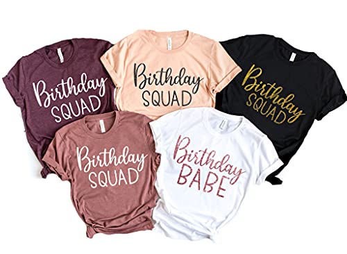 Birthday Shirt, Birthday Party Shirts for Woman, Matching Birthday Shirts, Birthday Squad, Birthday Girl Shirts, Birthday Party Shirts for Girls