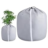 冬用植物カバー | 調節可能なストラップ付き冬用ツリーカバー | 断熱ラップ 再利用可能 防水プロテクター 通気性 ツリーローズポットフラワーガーデン