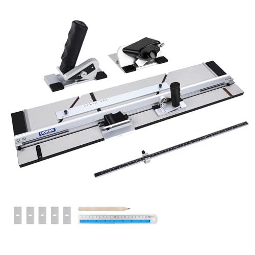 UOKRR 32in Compact Mat Cutter, Ideal for Right & Left-Handed, High Precision Mat Board Cutter with Bevel and Straight Cutting Heads, Easily Make Picture Frames, DIY Projects
