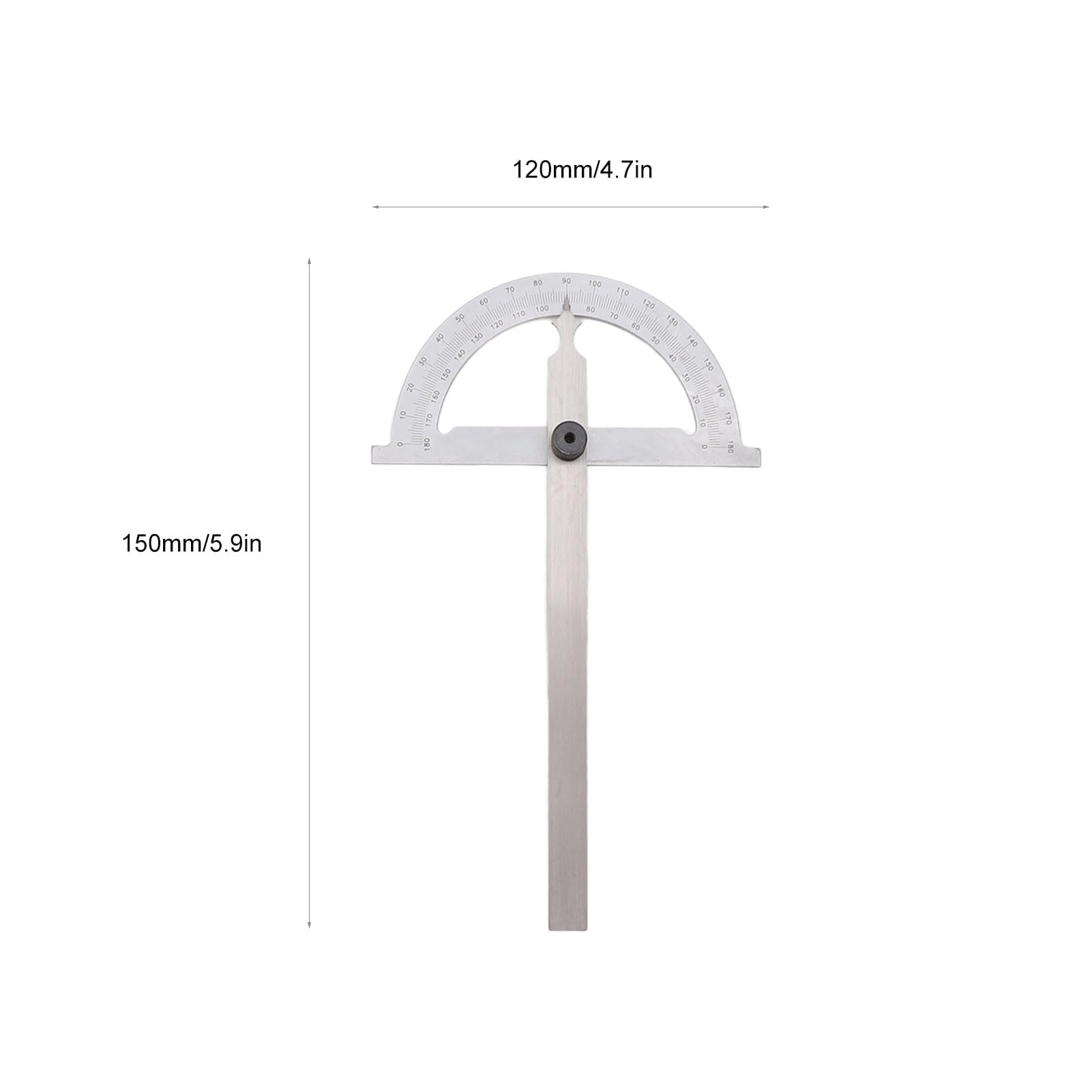 Rapporteur Numérique 120x150mm - Compteur D'Angle En Acier Inoxydable 0,01° Pour Travail Du Bois