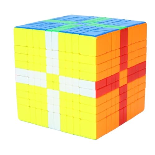 Image of QiYi 10x10 Magnetic Speed Cube | Ball-Core Design and Core Positioning | Ultra-Lightweight 258g and Compact 72mm Flagship 10x10x10 Professional Stickerless Puzzle
